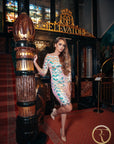 FAYE (FAIRY) FLUORESCENT BLUSH SEQUIN DRESS-DRESS-ROSA FAIZZAD