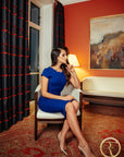 NYLA (ACHIEVER) BLUE BODYCON DRESS-DRESS-ROSA FAIZZAD