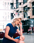 NYLA (ACHIEVER) BLUE BODYCON DRESS-DRESS-ROSA FAIZZAD