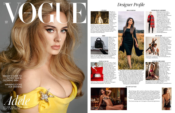 Featured in VOGUE